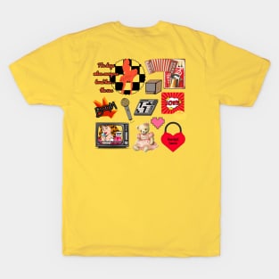 Retro style stickers T-Shirt